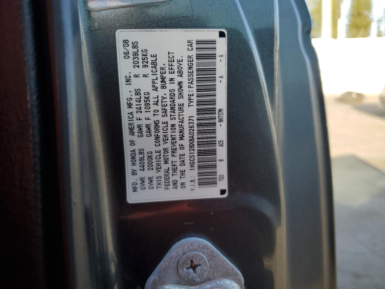 2008 Honda Accord - Image 12