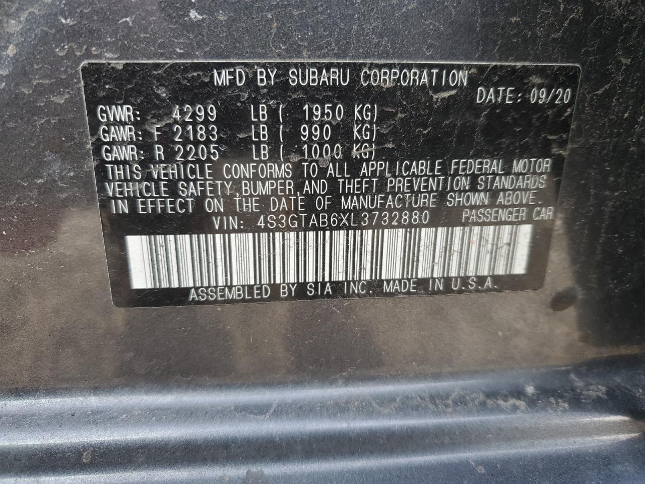 2020 Subaru Impreza - Image 12