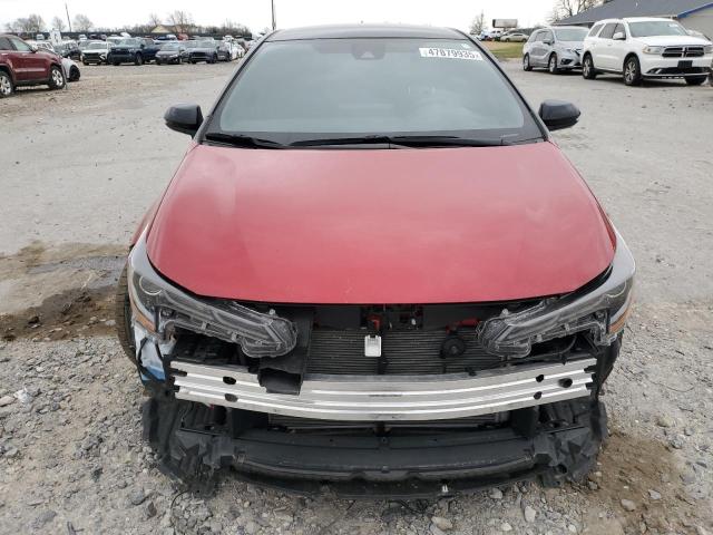  TOYOTA COROLLA 2021 Красный