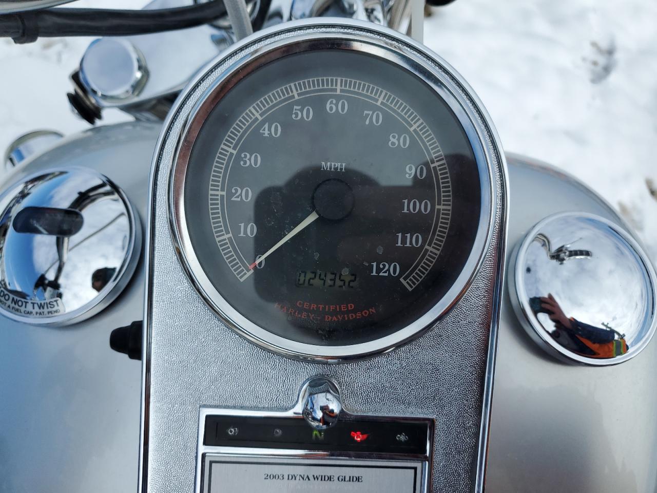 2003 Harley-Davidson Fxdwg Anniversary VIN: 1HD1GEV4X3K311841 Lot: 48743435