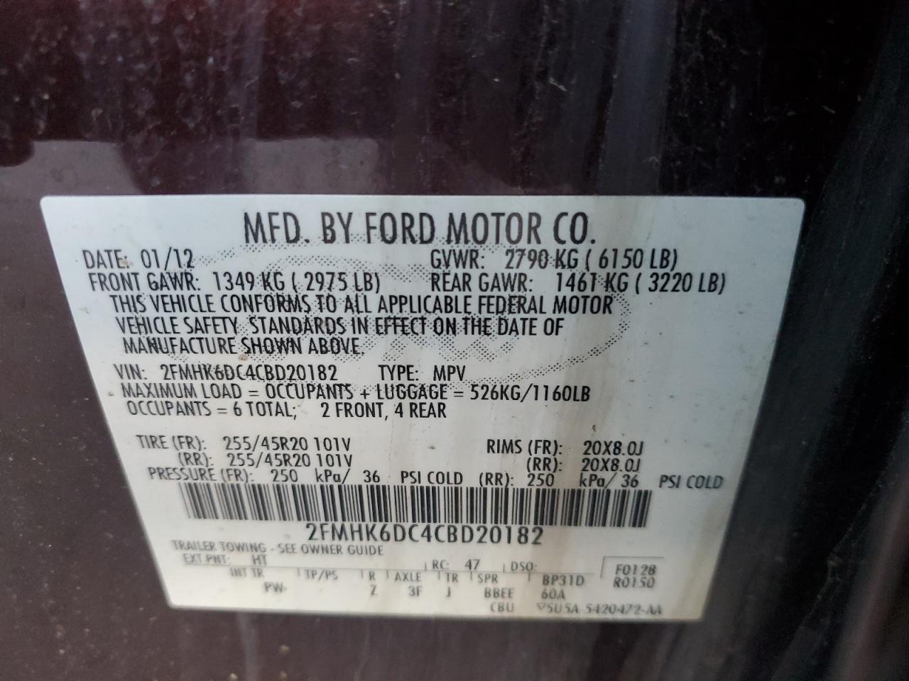 2012 Ford Flex - Image 13