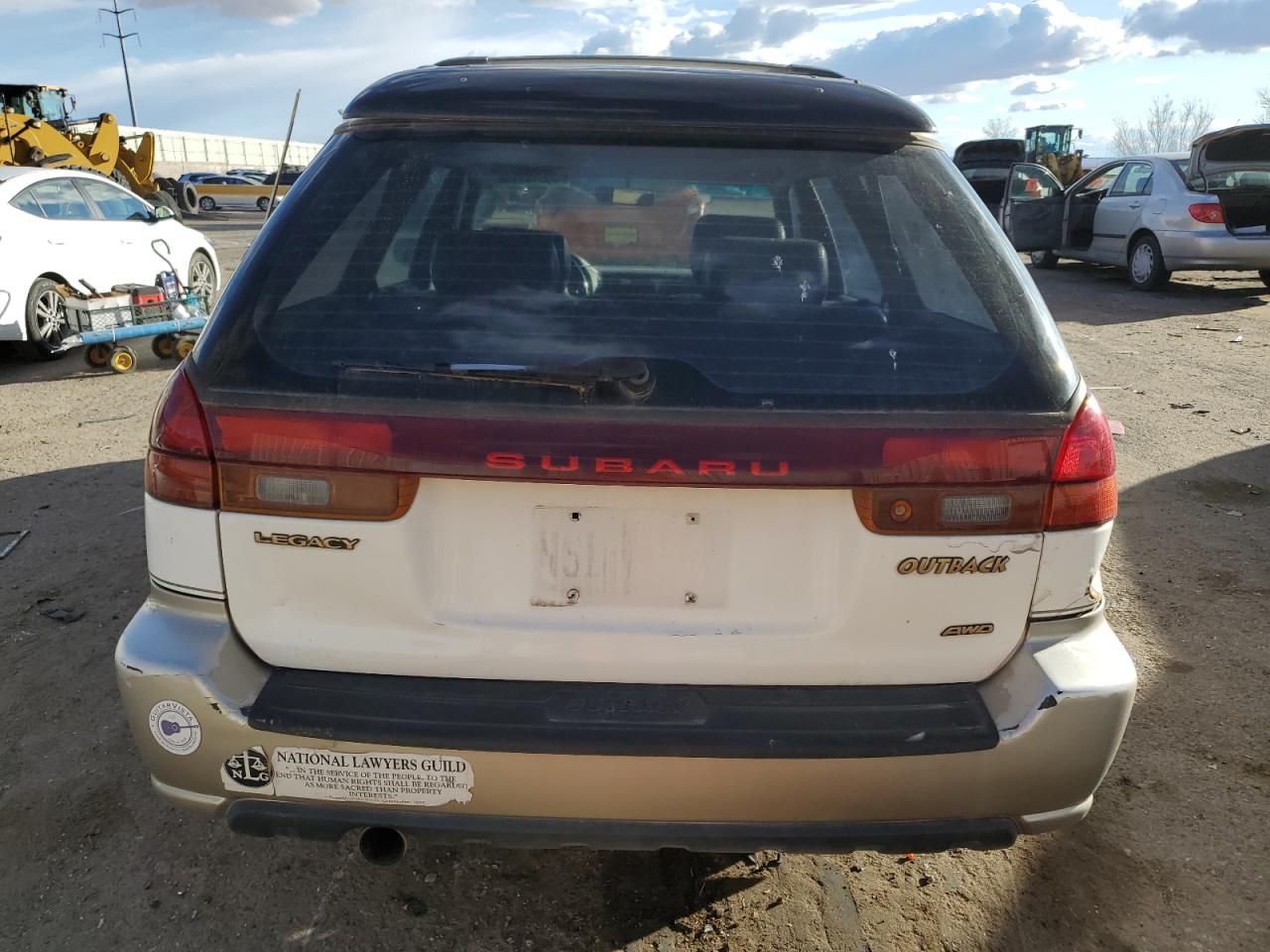 1999 Subaru Legacy Outback VIN: 4S3BG6857X7659668 Lot: 48240725