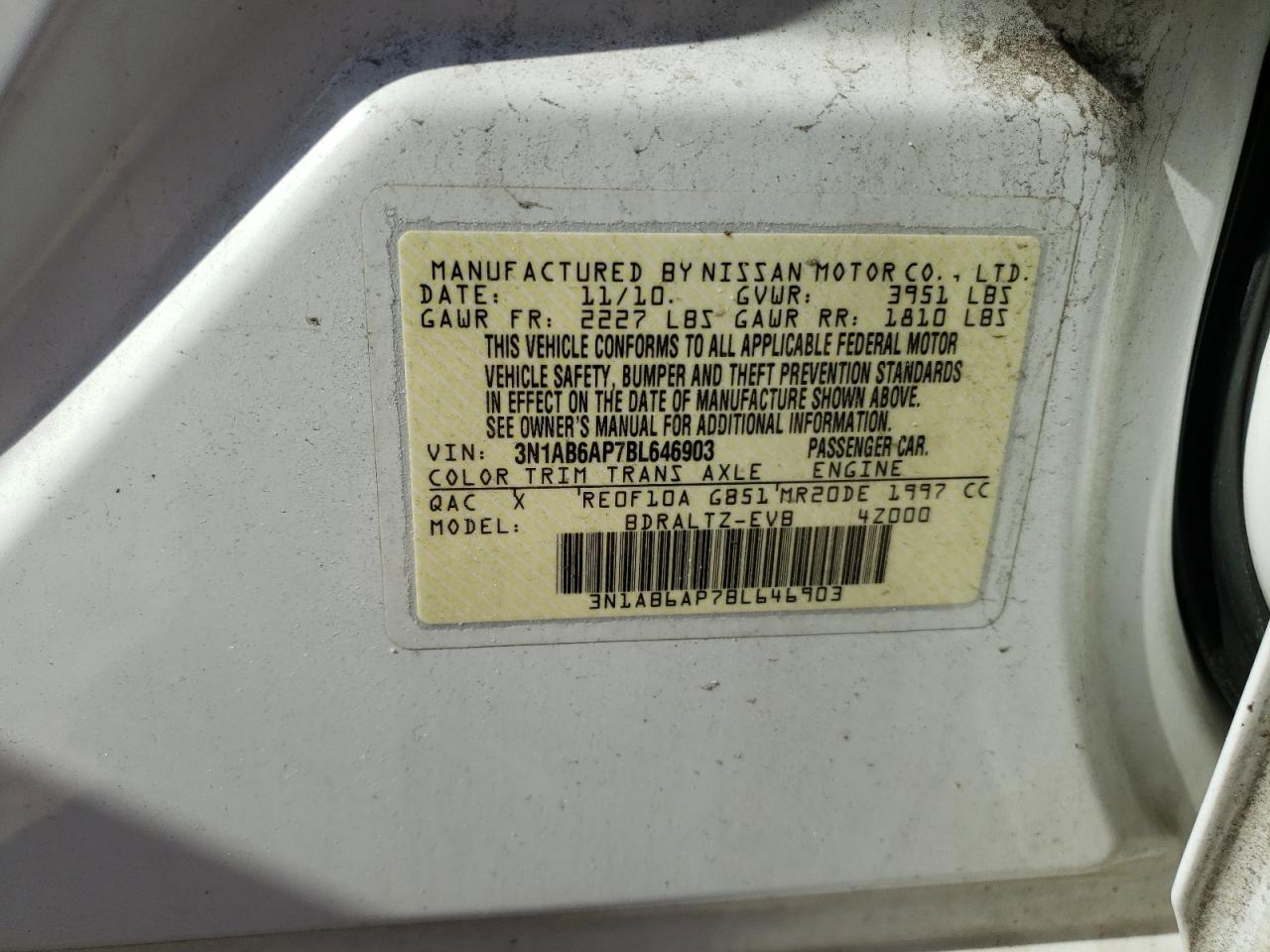 2011 Nissan Sentra - Image 13