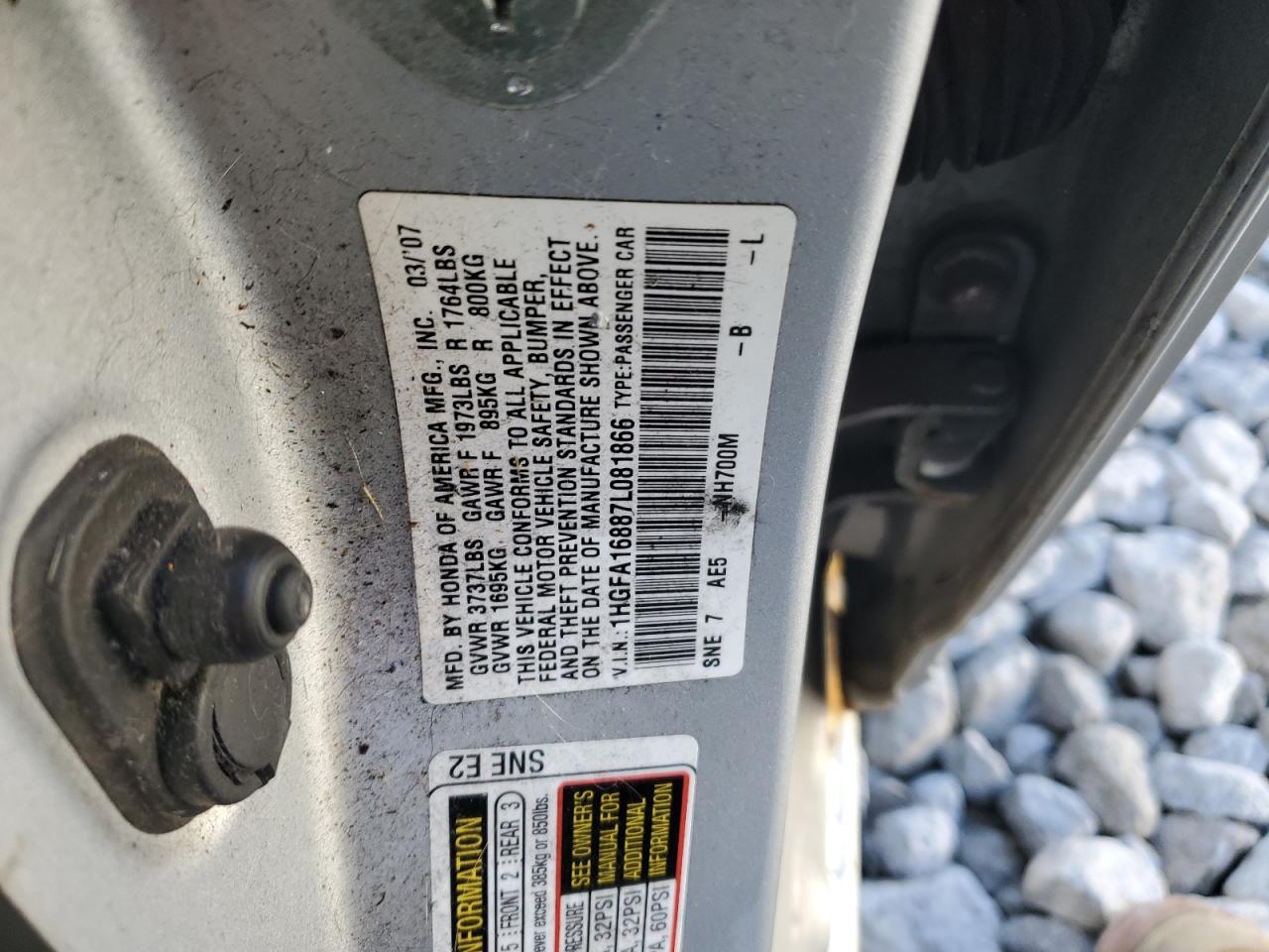 2007 Honda Civic - Image 12