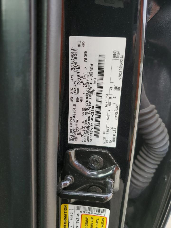 1FTEW1E59JFA28618 FORD F-150 2018