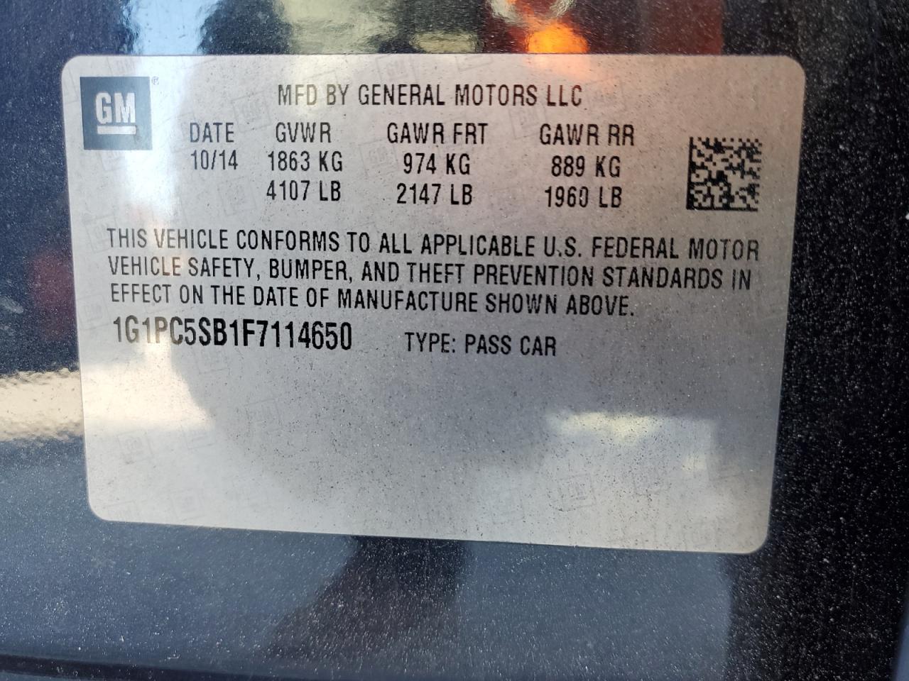 2015 Chevrolet Cruze - Image 14