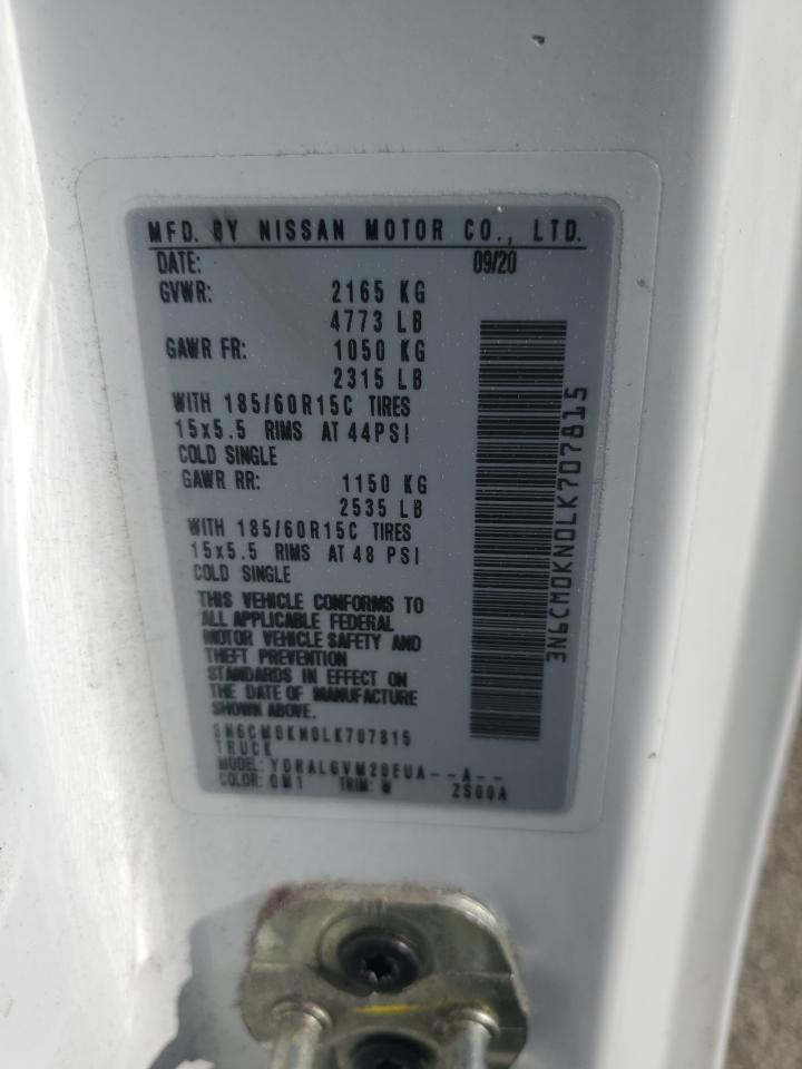 3N6CM0KN0LK707815 NISSAN NV 2020