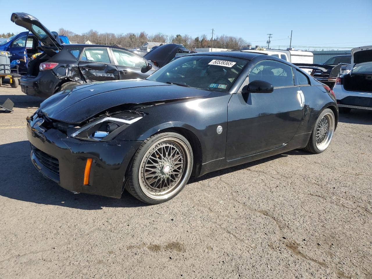 2003 Nissan 350Z Coupe للبيع في Pennsburg، PA - Front End