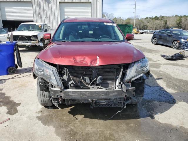  NISSAN PATHFINDER 2017 Czerwony