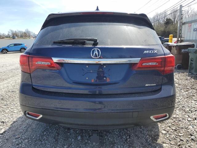  ACURA MDX 2016 Синій