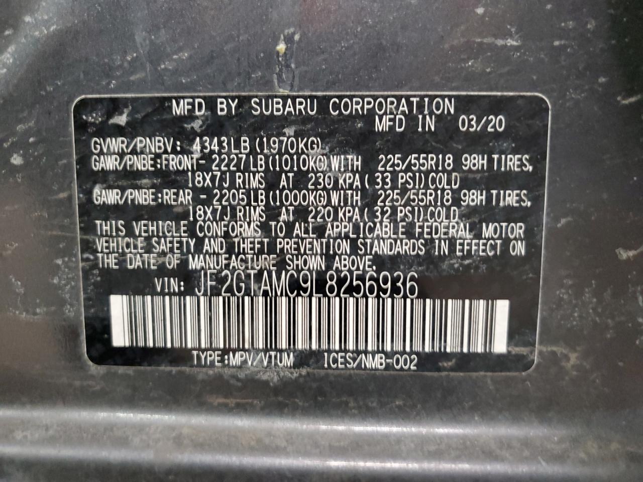 2020 Subaru XV - Image 13