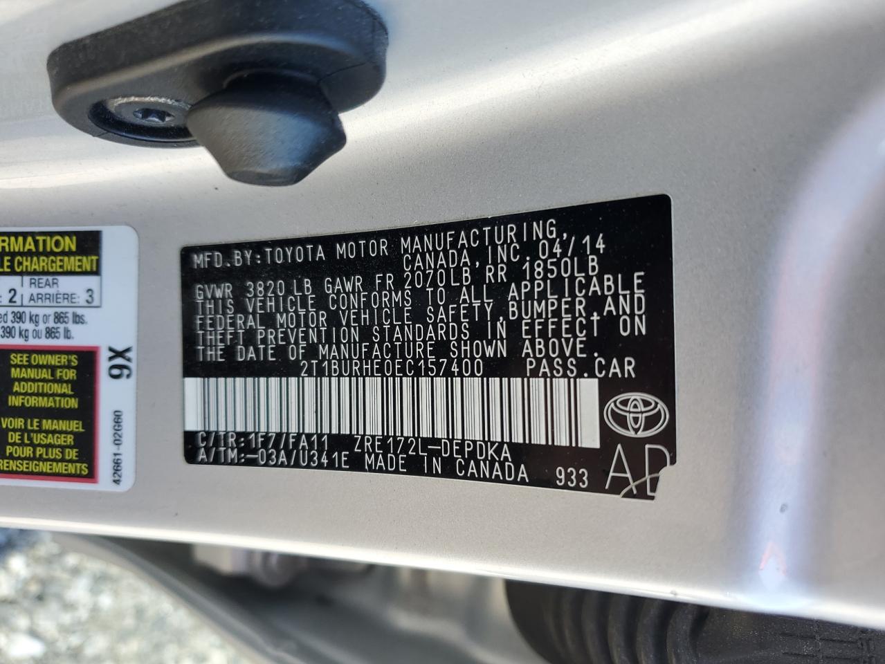 2014 Toyota Corolla - Image 13