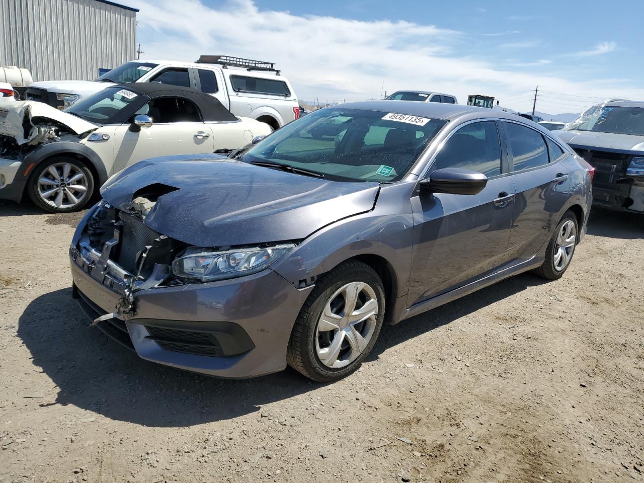 2018 Honda Civic Lx for Sale in Tucson, AZ - Front End