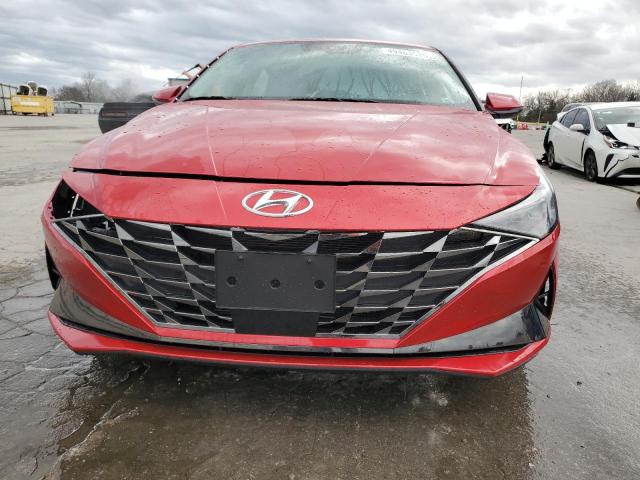  HYUNDAI ELANTRA 2021 Красный
