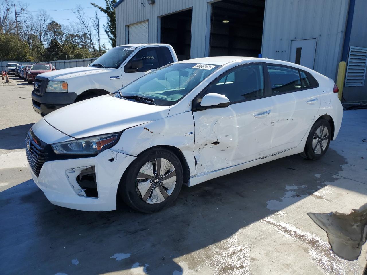 2017 Hyundai Ioniq Blue zu verkaufen in Savannah, GA - Side