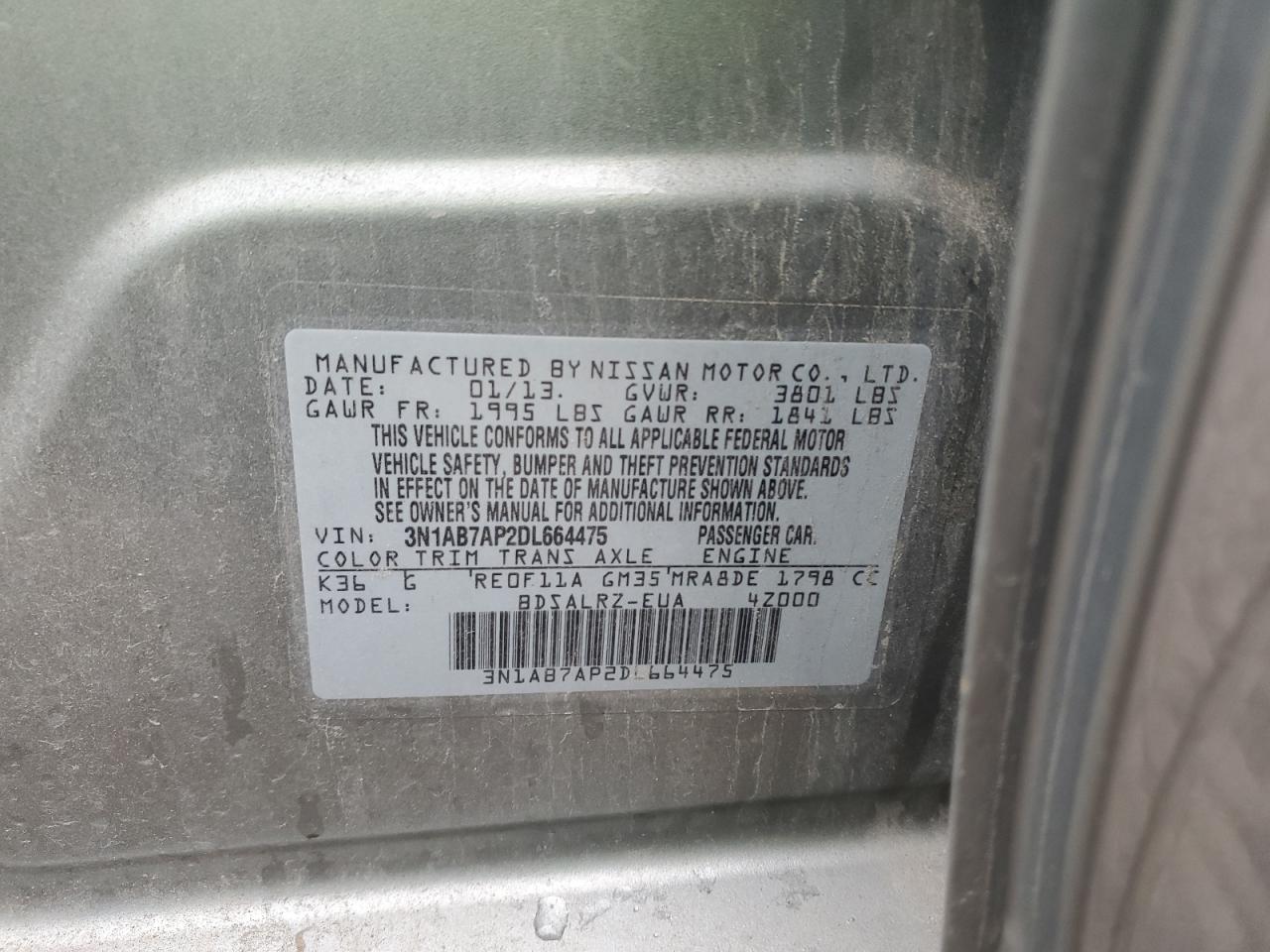 2013 Nissan Sentra - Image 12