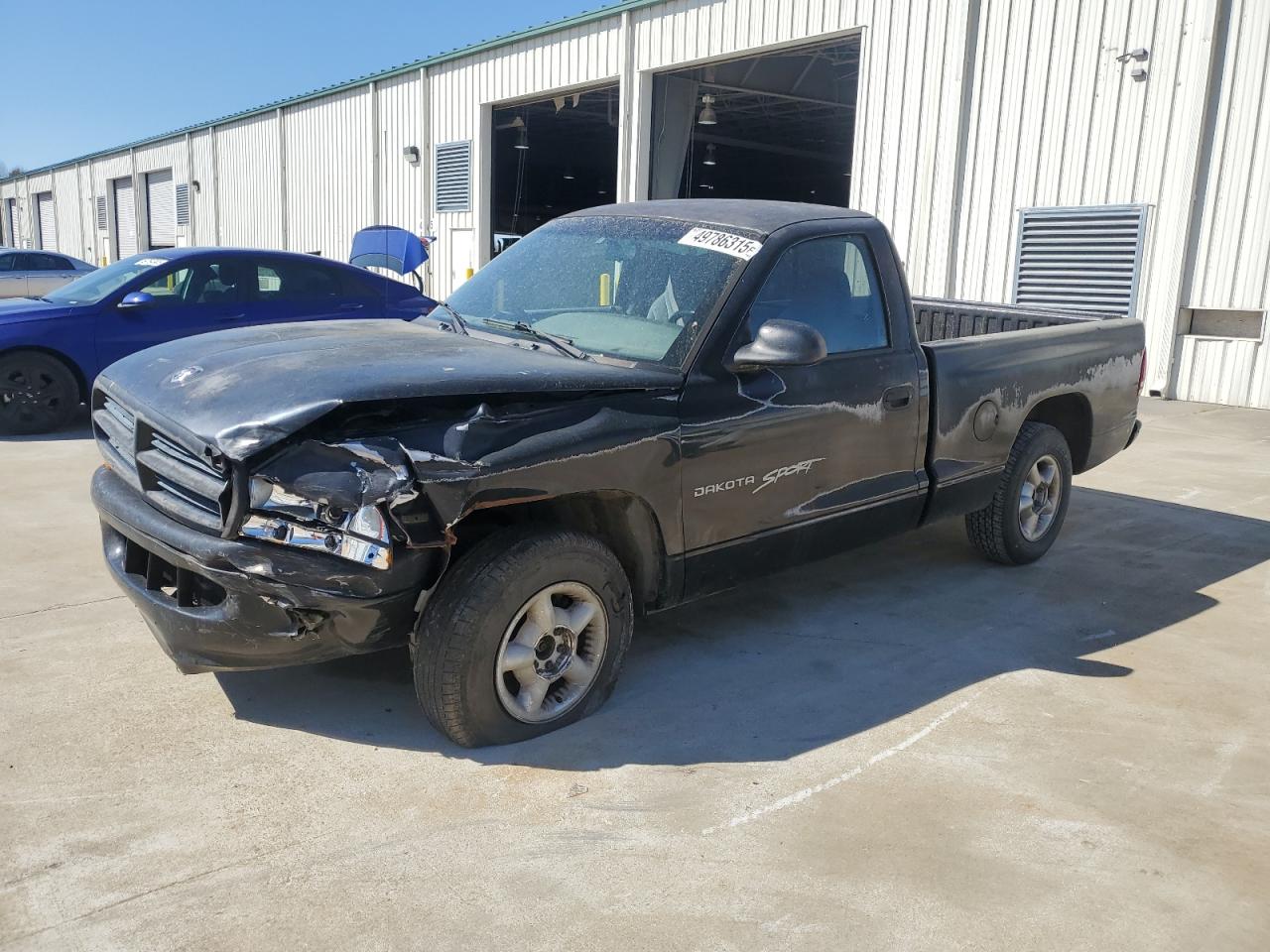 2000 Dodge Dakota за продажба в Gaston, SC - Front End