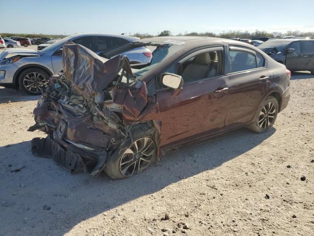 Седаны HONDA CIVIC 2015 Бургунди