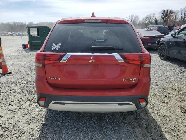  MITSUBISHI OUTLANDER 2019 Czerwony