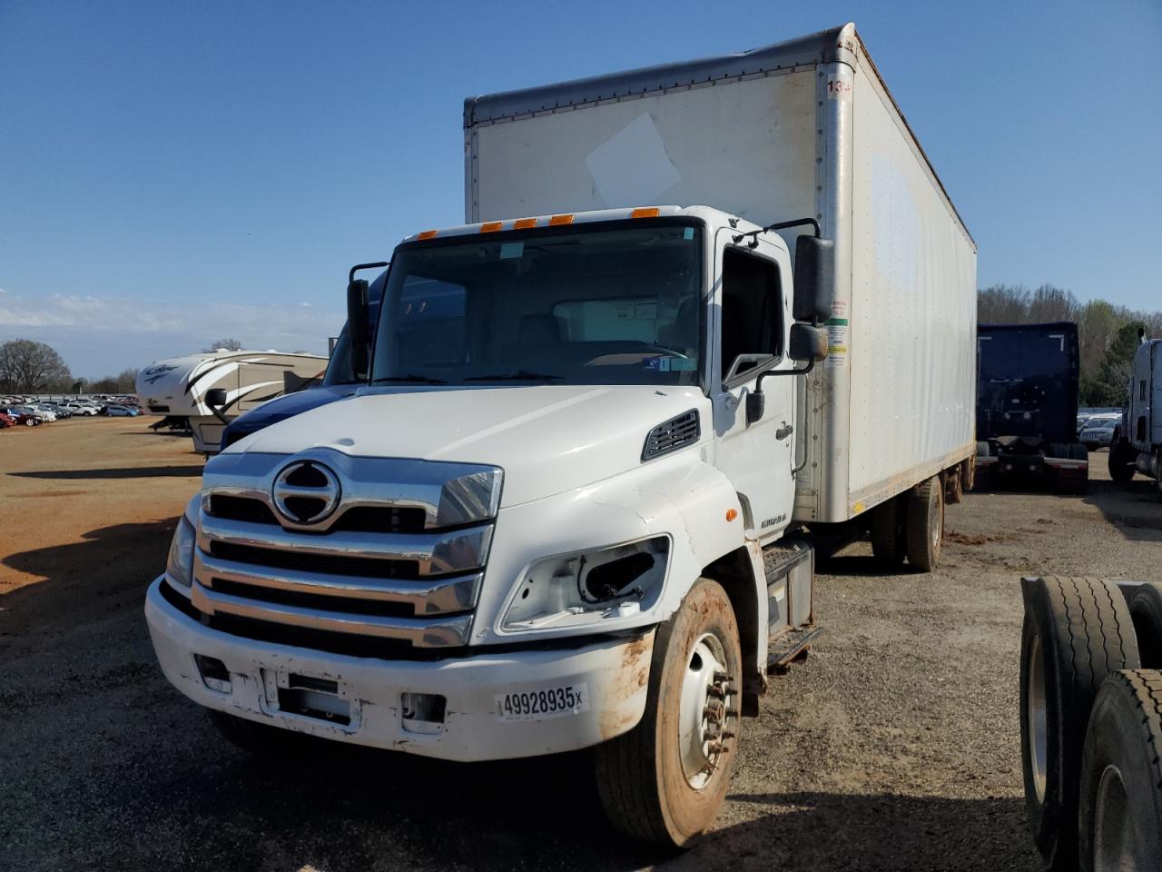 2021 Hino 268 Box Truck for Sale in Mocksville, NC - Front End