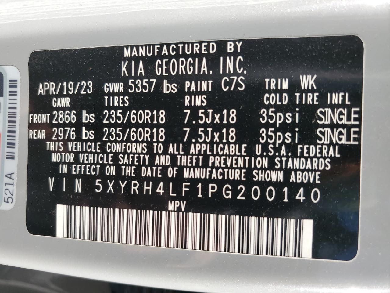 2023 Kia Sorento - Image 14