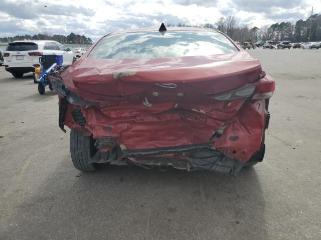  HYUNDAI ELANTRA 2017 Czerwony
