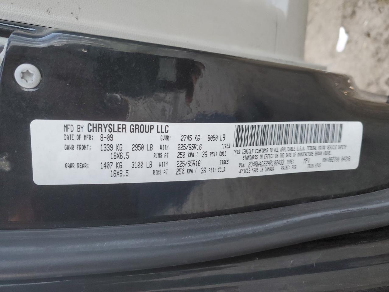 2010 Dodge Caravan - Image 15