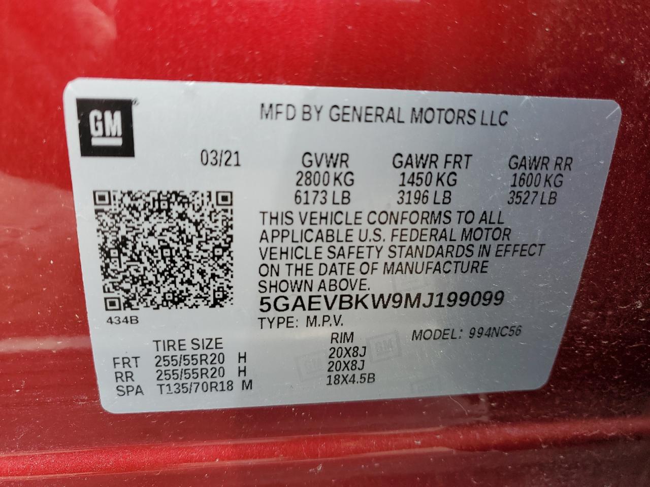 2021 Buick Enclave - Image 13