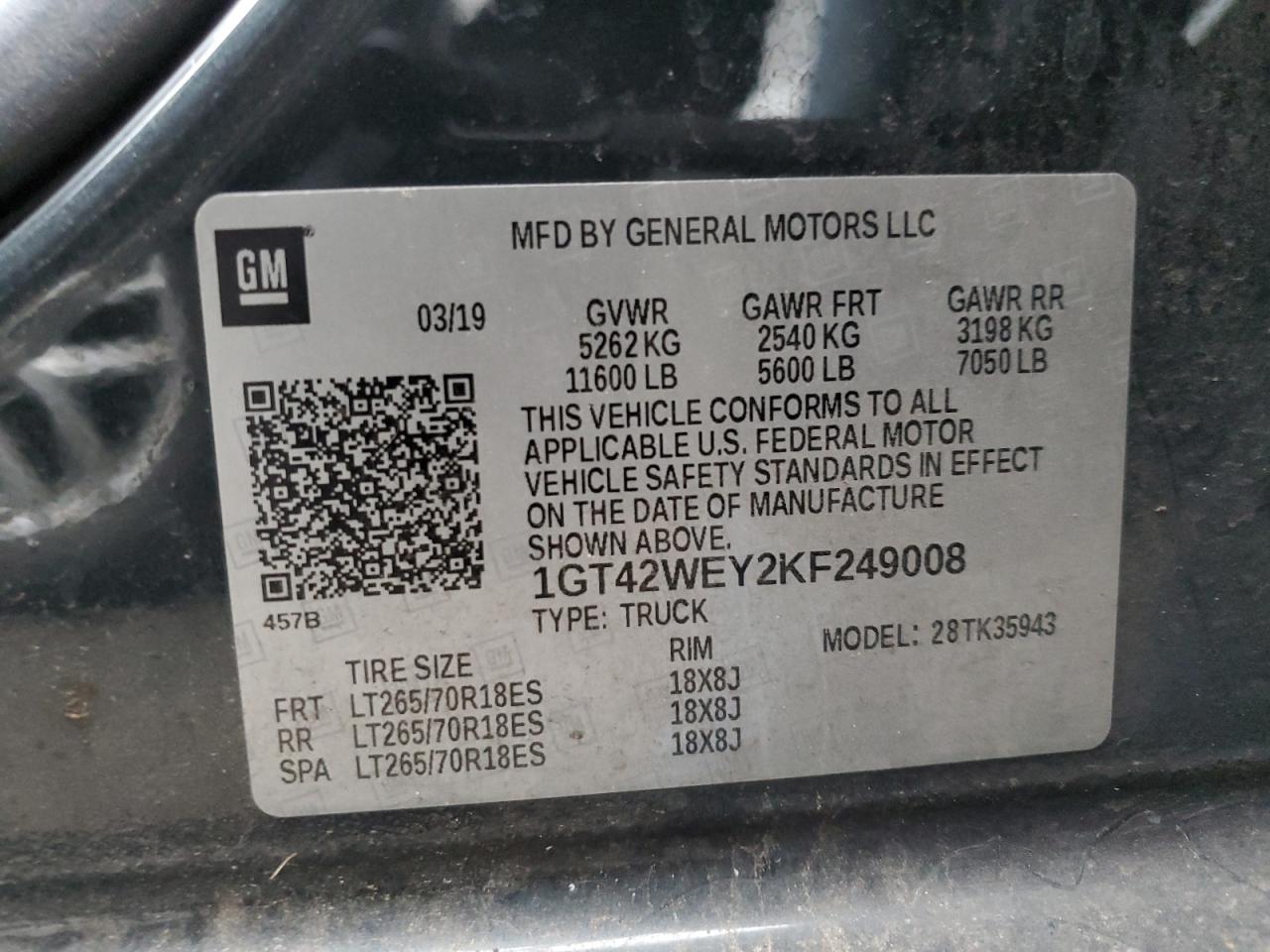 2019 GMC Sierra - Image 13