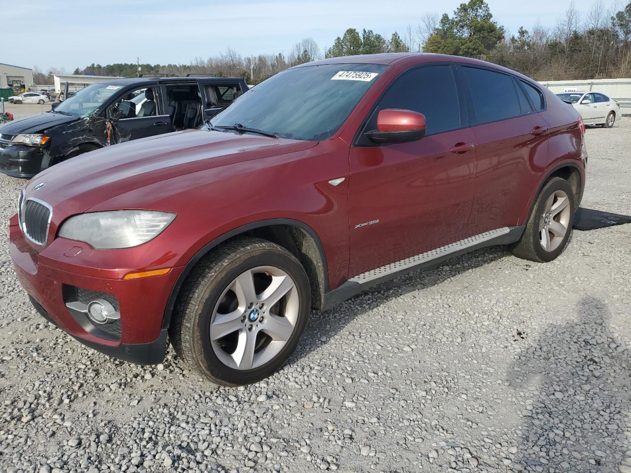 2010 Bmw X6 Xdrive35I de vânzare în Memphis, TN - Burn