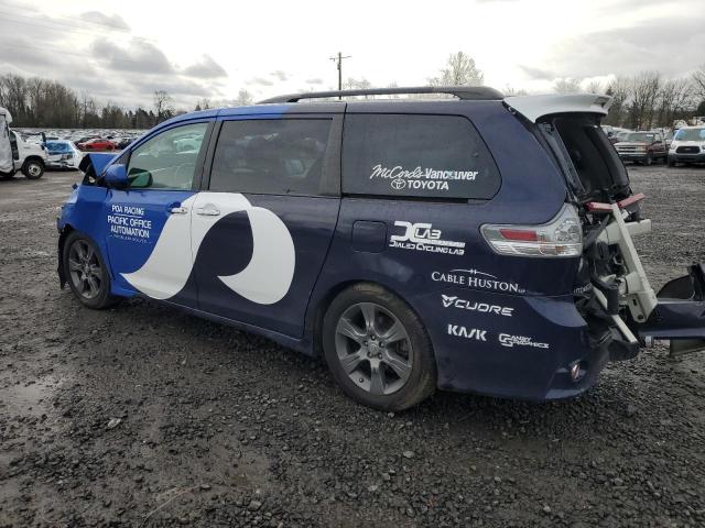  TOYOTA SIENNA 2015 Синій