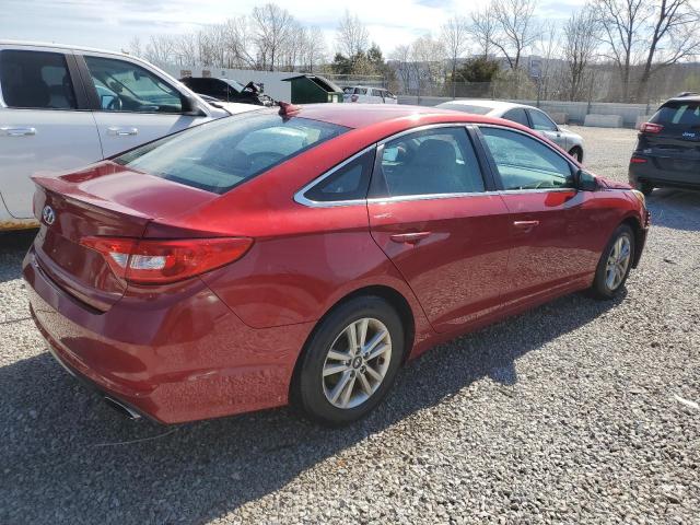  HYUNDAI SONATA 2015 Бургунді