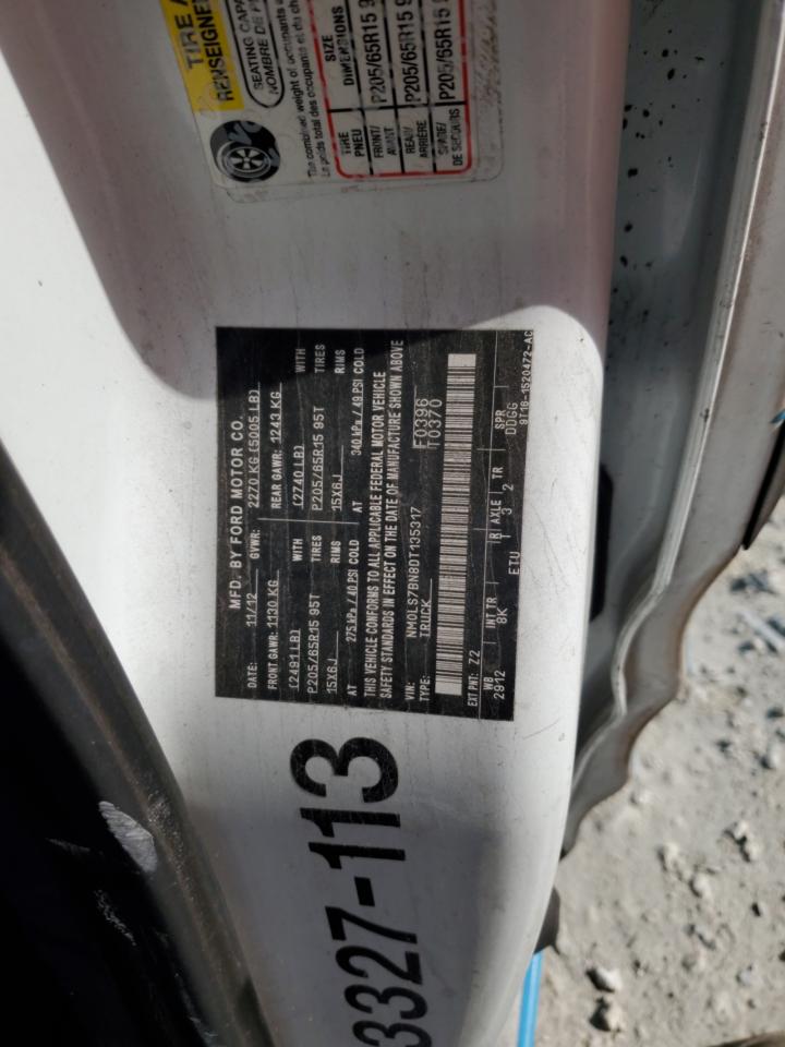 2013 Ford Transit Connect Xlt VIN: NM0LS7BN8DT135317 Lot: 87165205