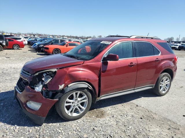  CHEVROLET EQUINOX 2016 Red
