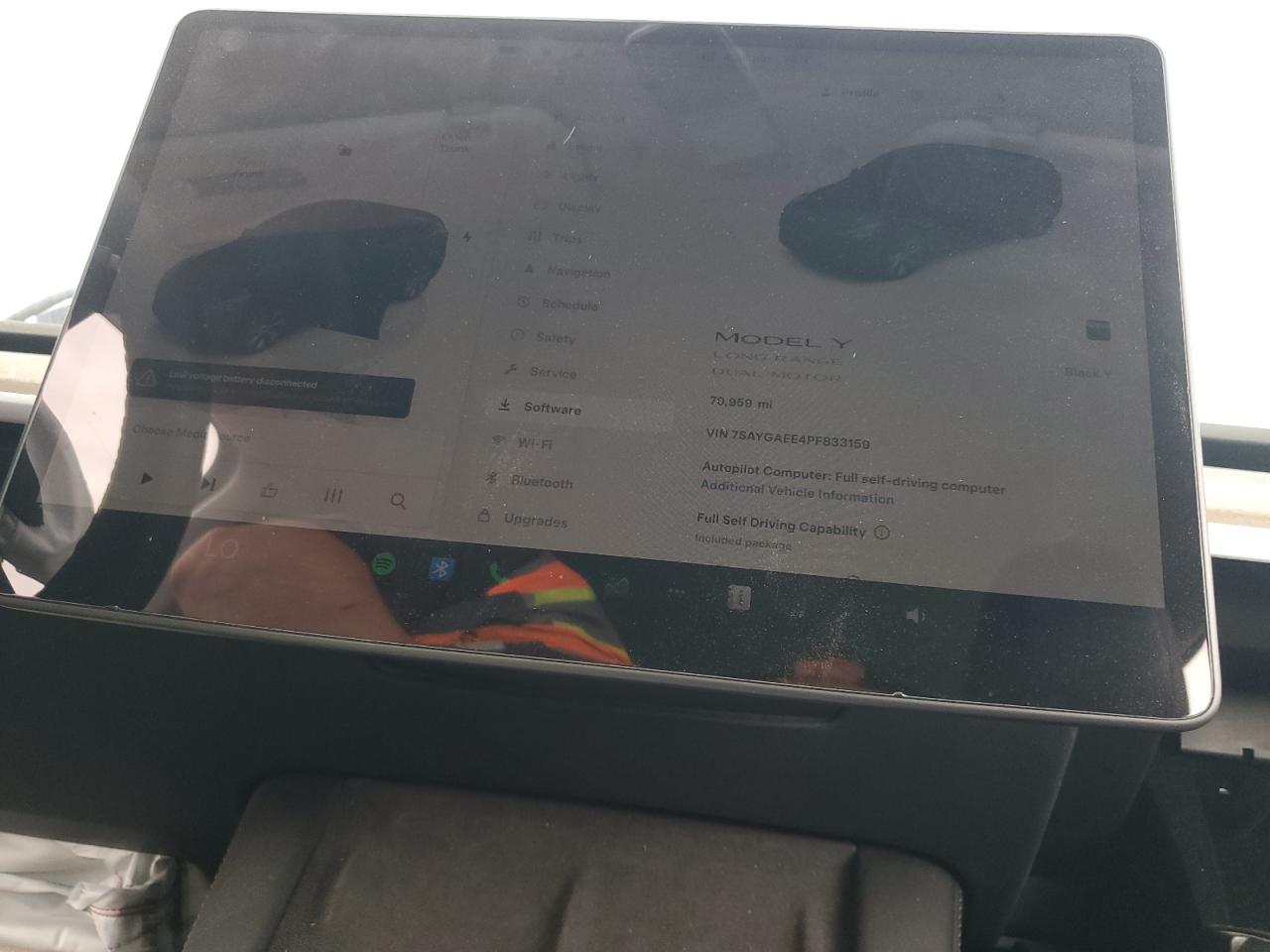2023 Tesla Model Y VIN: 7SAYGAEE4PF833159 Lot: 47582255