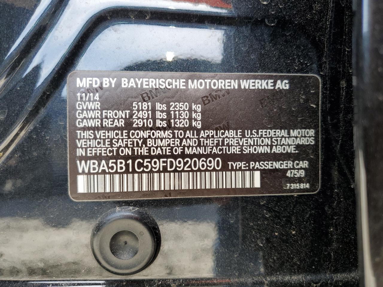 2015 BMW 5er - Image 12