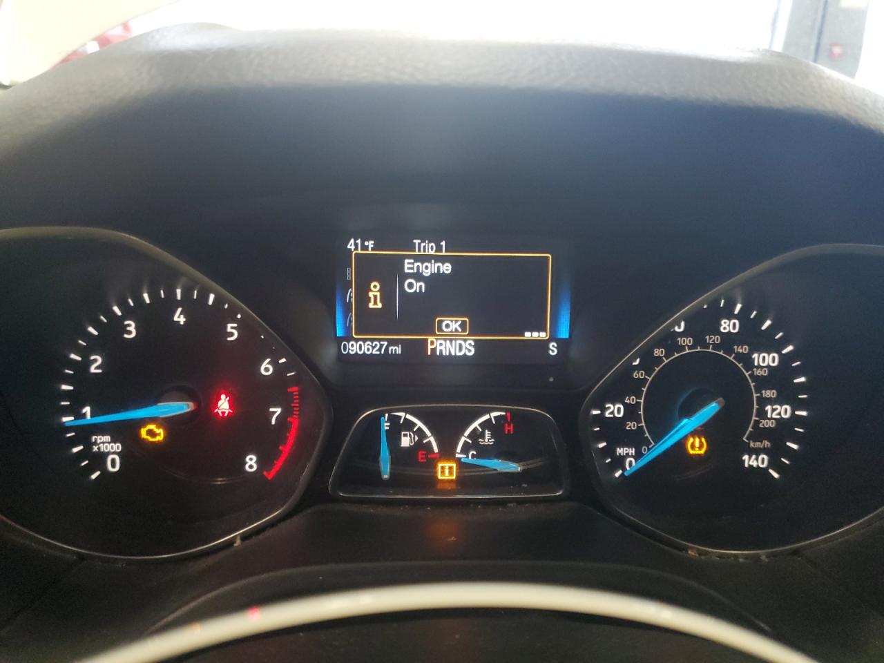1FADP3M2XHL305449 FORD FOCUS 2017