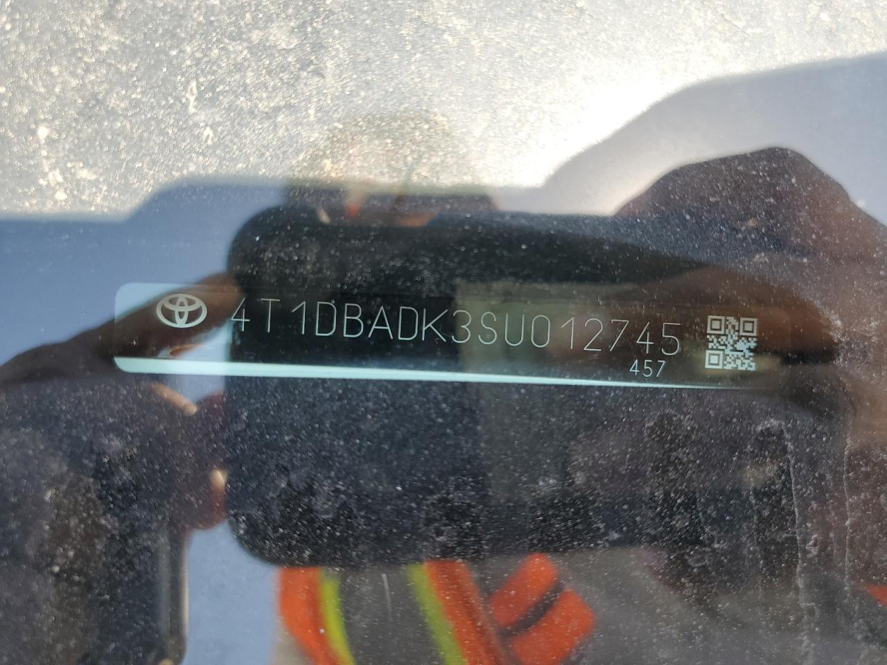 4T1DBADK3SU012745 TOYOTA CAMRY 2025