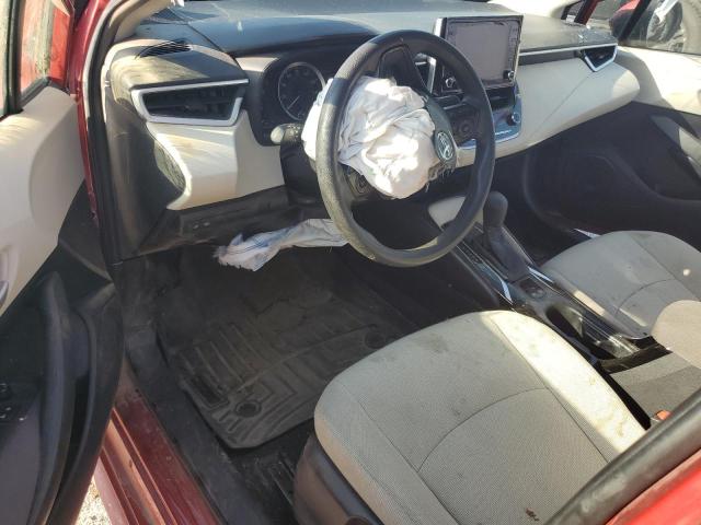  TOYOTA COROLLA 2021 Czerwony