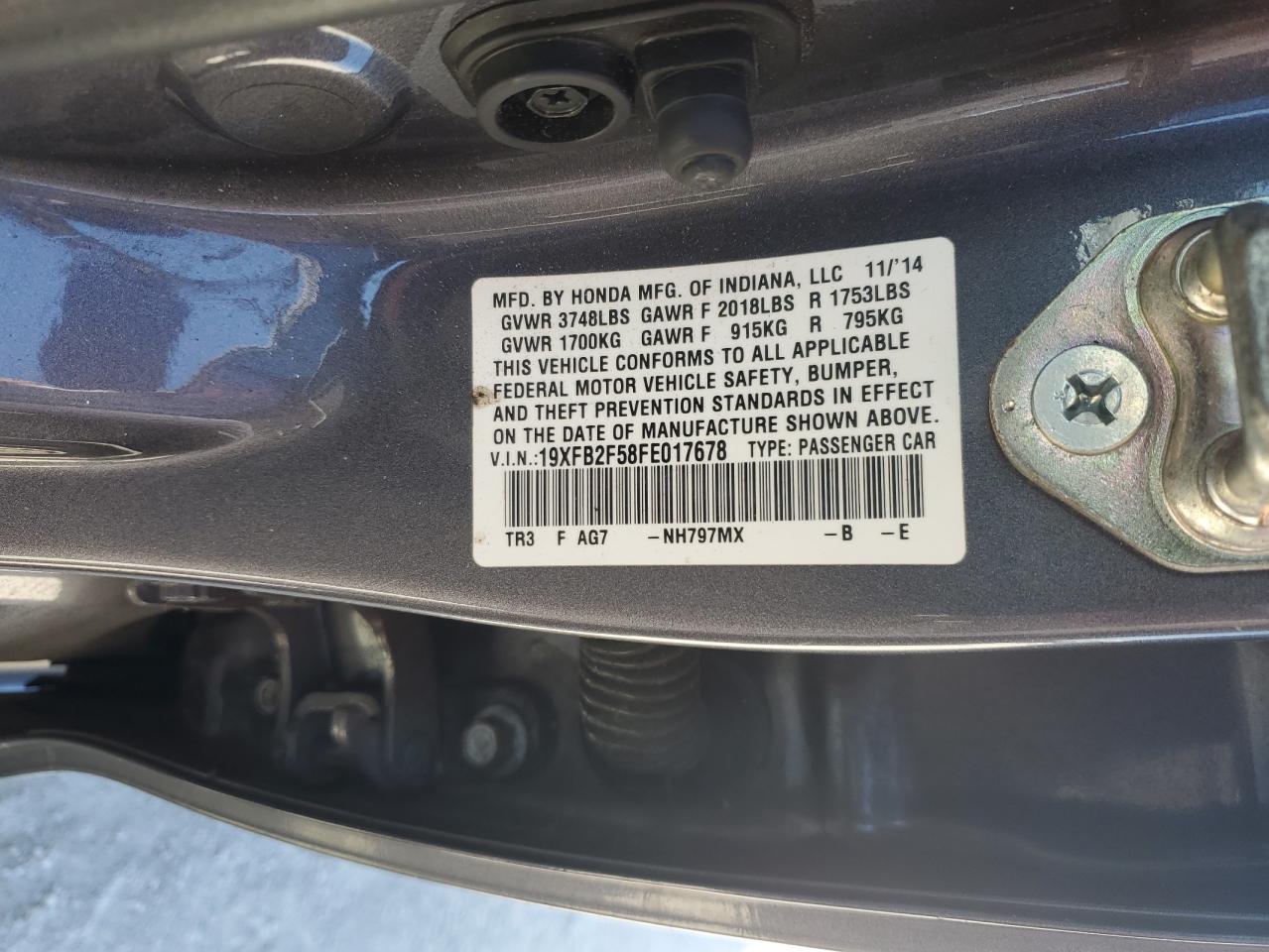 2015 Honda Civic - Image 14