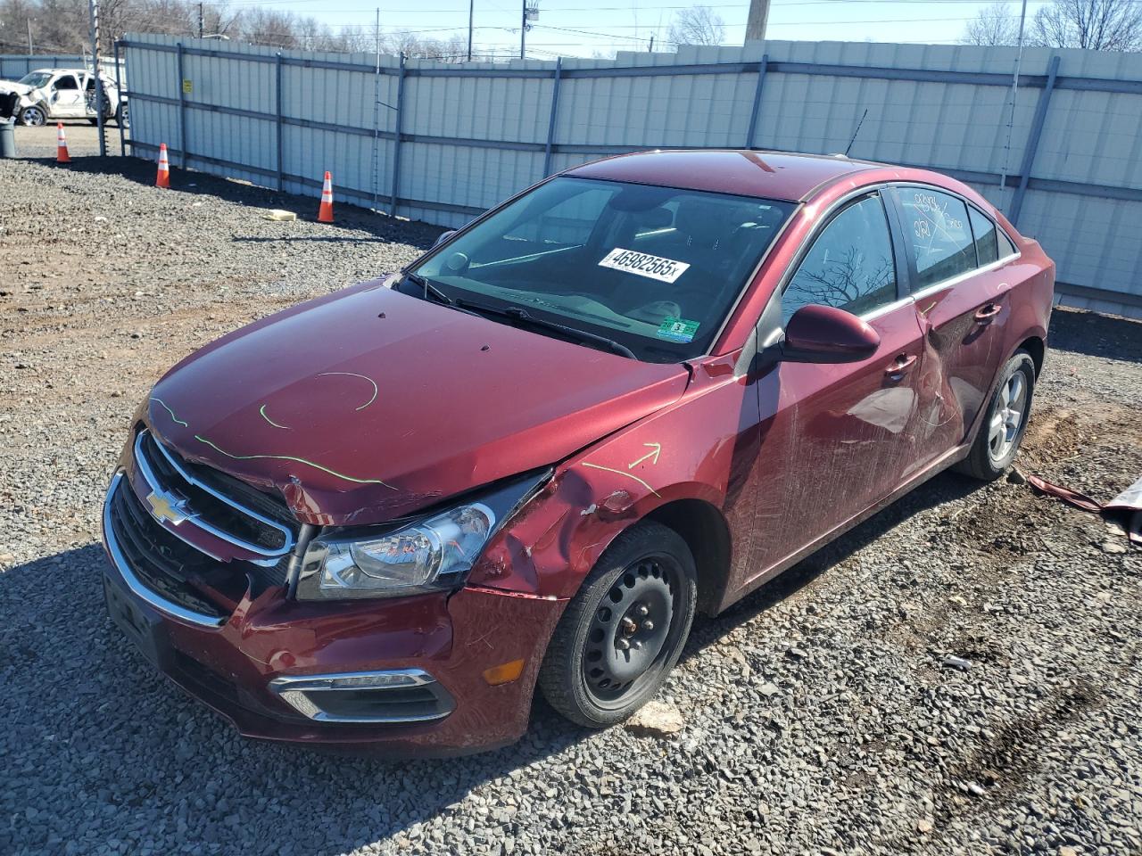 2016 Chevrolet Cruze Limited Lt for Sale in Hillsborough, NJ - Side