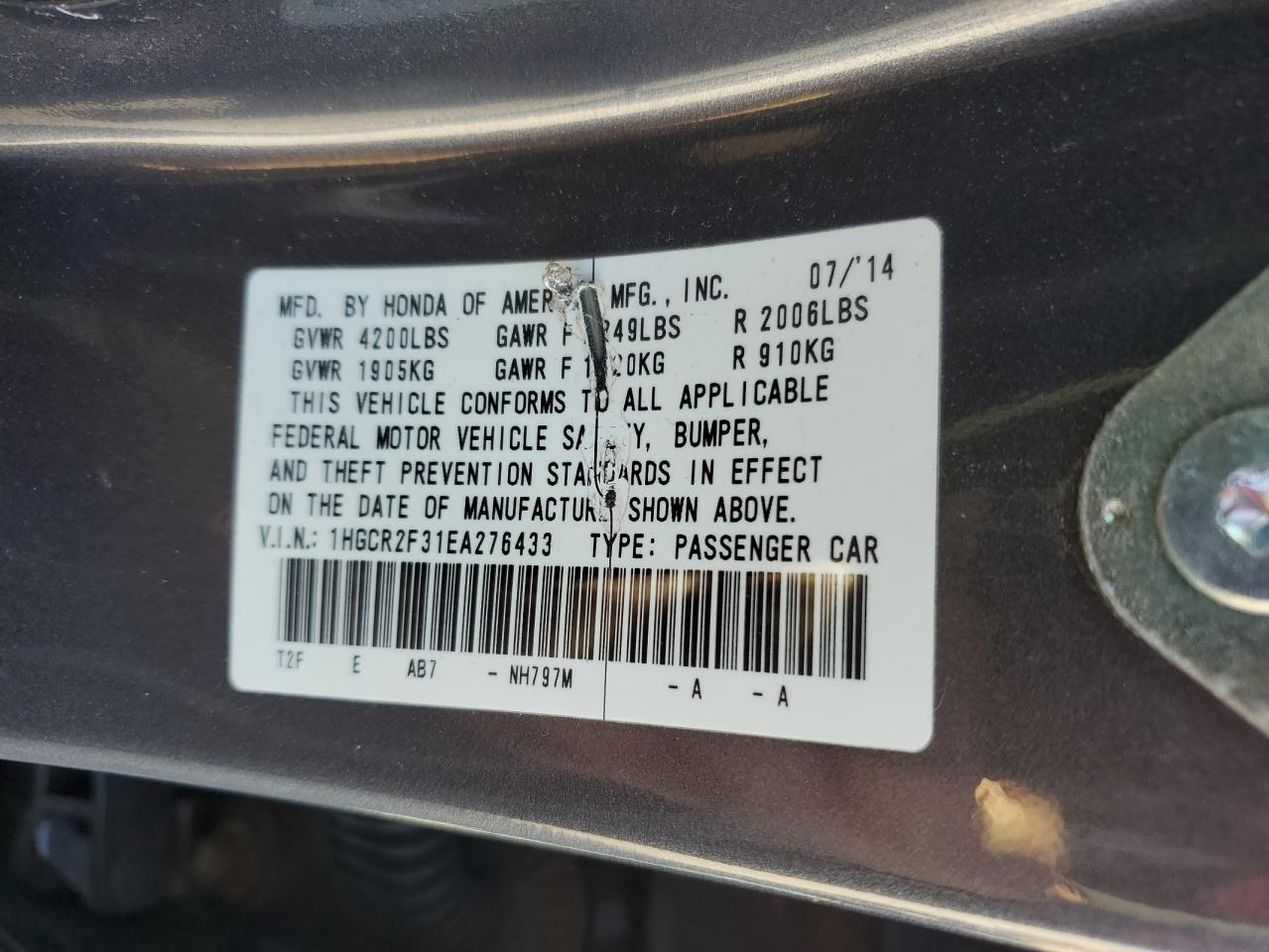 2014 Honda Accord - Image 13
