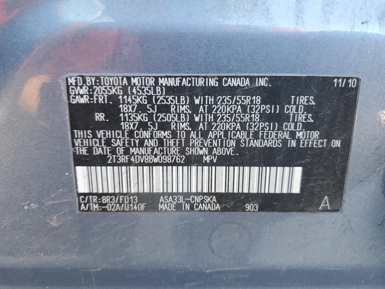2011 Toyota RAV 4 - Image 13