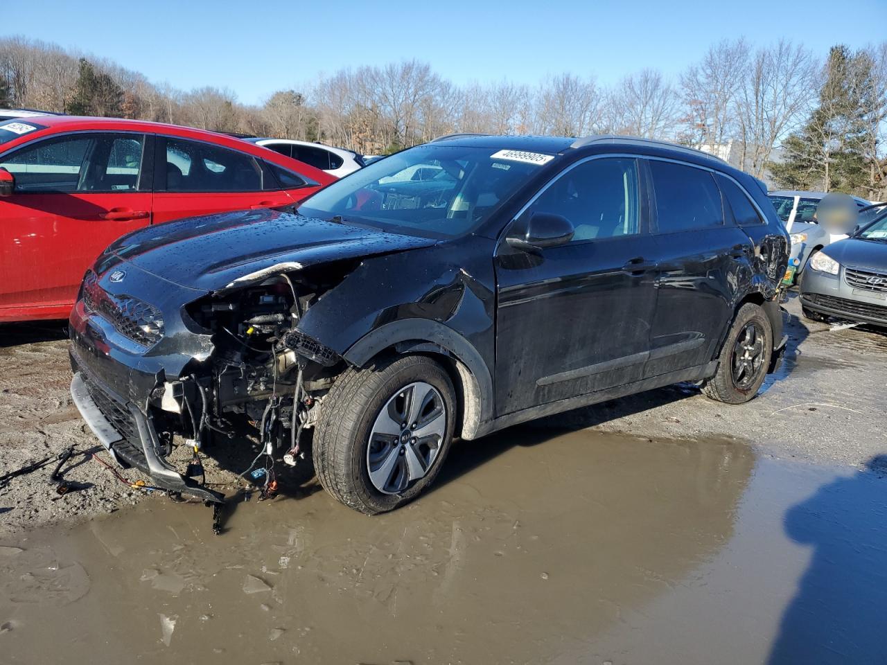 2021 Kia Niro Lx продається в North Billerica, MA - Rear End