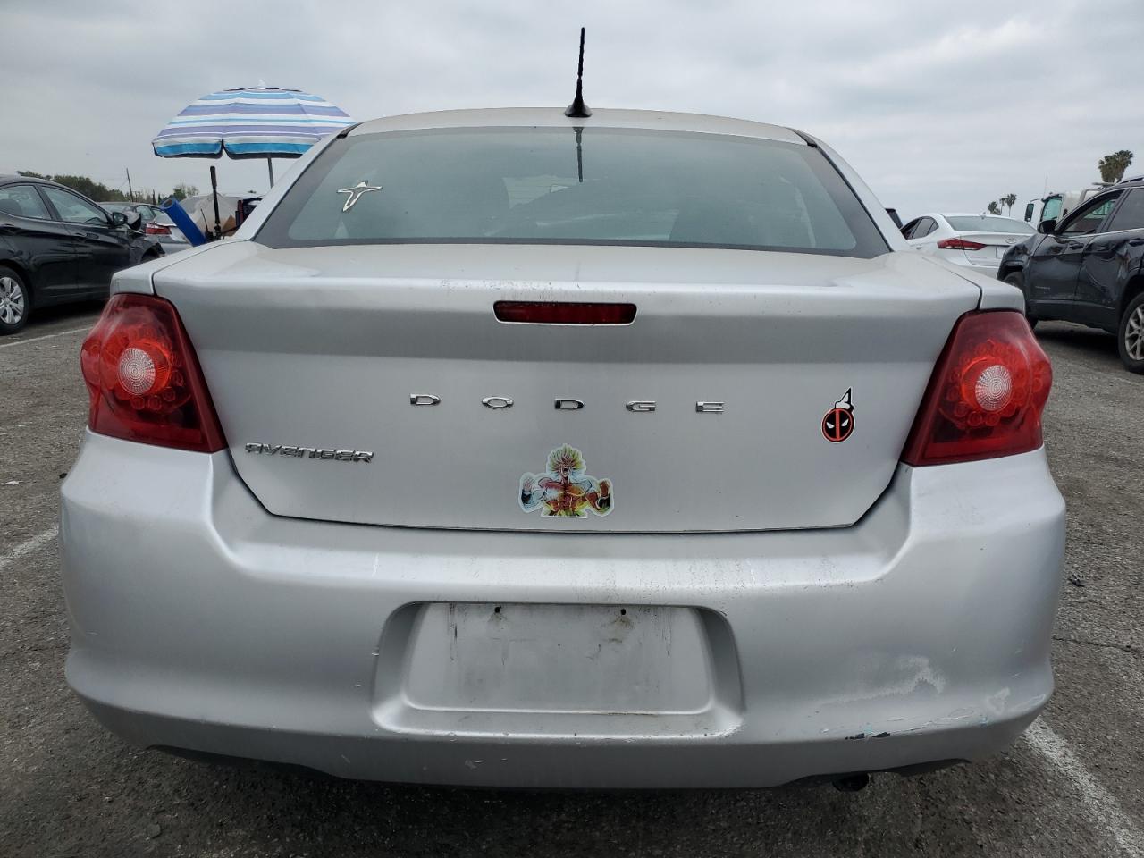 2012 Dodge Avenger Se VIN: 1C3CDZAB2CN223660 Lot: 65564215