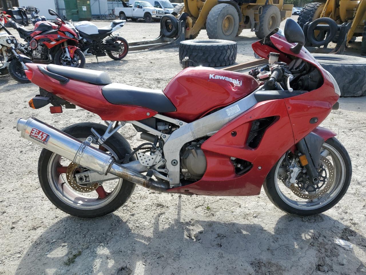 2007 Kawasaki Zx600 J1 იყიდება Hampton-ში, VA - Vandalism