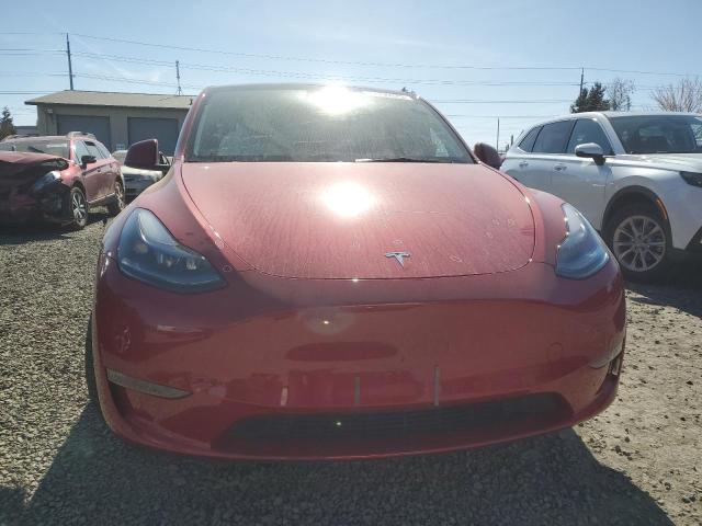  TESLA MODEL Y 2023 Czerwony