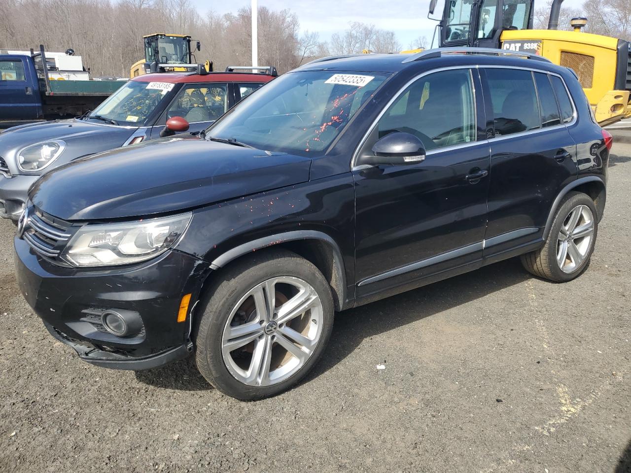 2015 Volkswagen Tiguan S للبيع في East Granby، CT - Front End