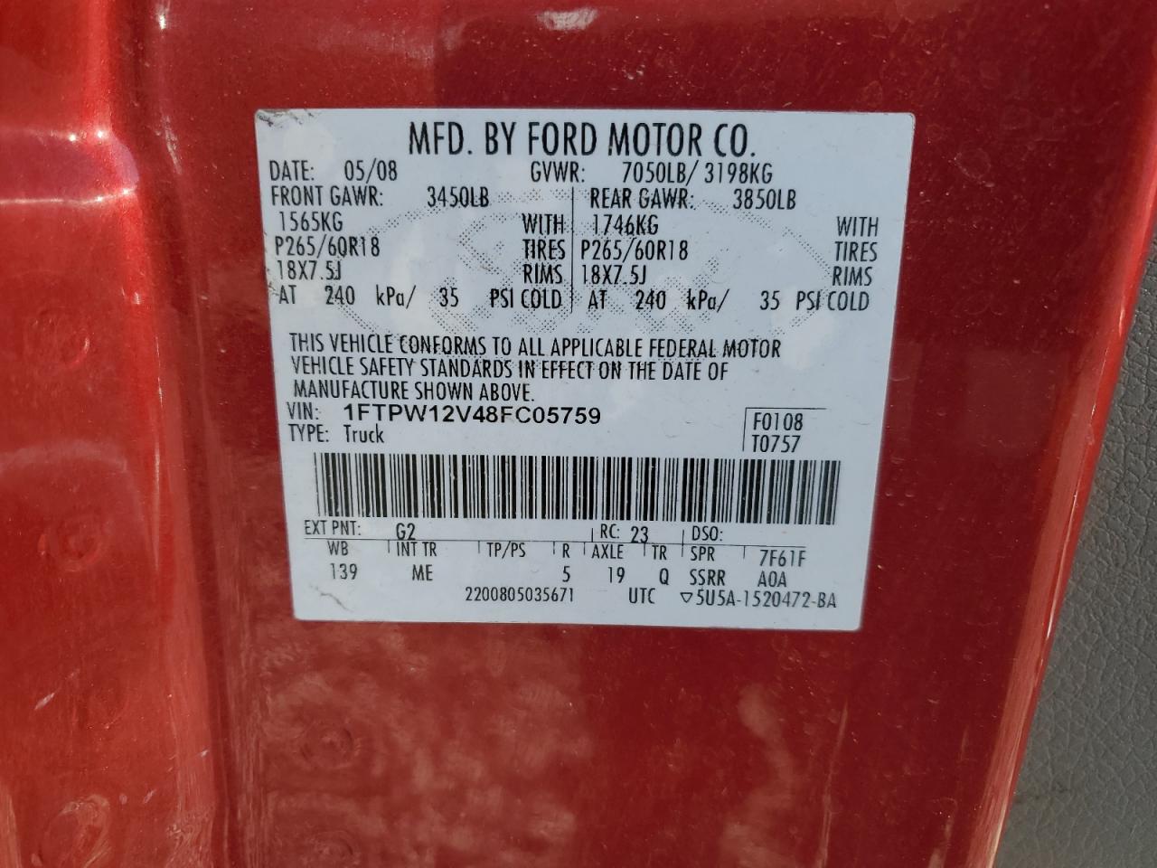 2008 Ford F-150 - Image 14