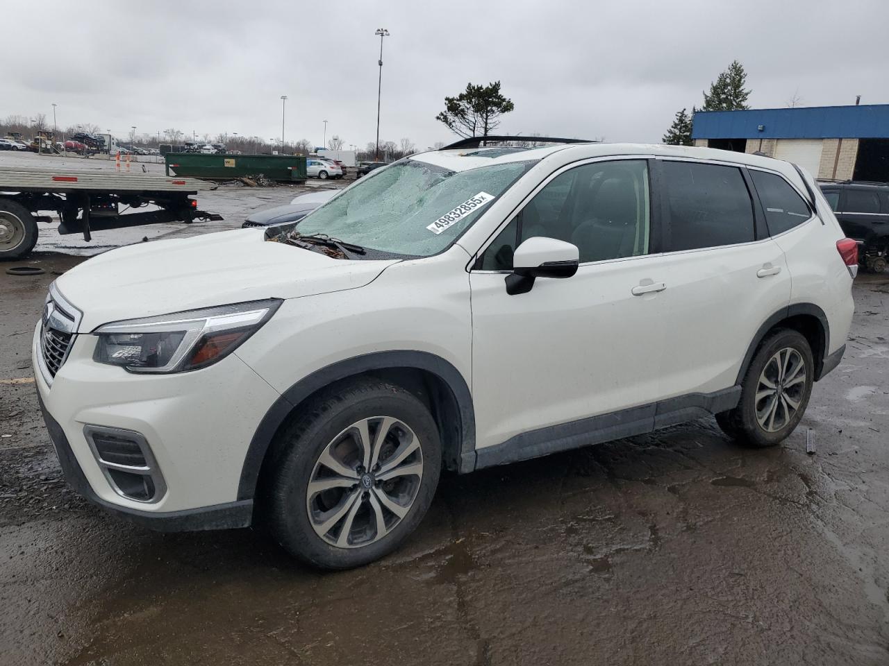 2021 Subaru Forester Limited na sprzedaż w Woodhaven, MI - Top/Roof
